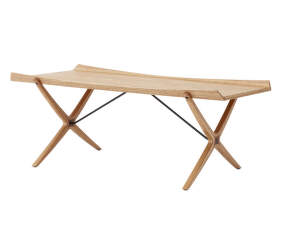 Konferenčný stolík X HM13, lacquered oak and walnut