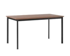 Jedálenský stôl Drip HW115, black/lacquered walnut