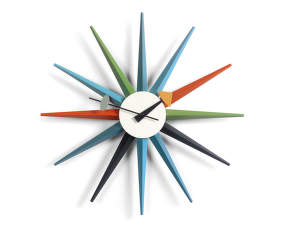 Hodiny Sunburst Clock, multicolor