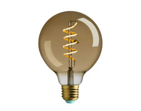 LED žiarovka WattNott Whirly Wyatt 4W, Gold