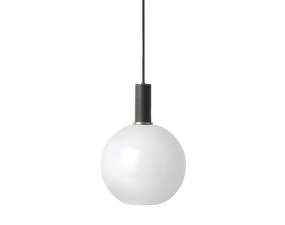 Lampa Collect Low, black/opal sphere