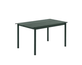 Stôl Linear Steel Table 140 cm, dark green