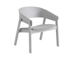 Kreslo Cover Lounge Chair, čalúnené, remix/grey