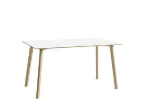 Stôl CPH Deux 210 L140, pearl white/beech