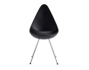 Stolička Drop™, black / chróm