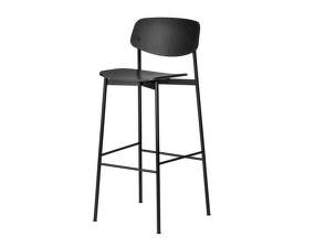 Barová stolička Today Bar Stool H75, black oak/black