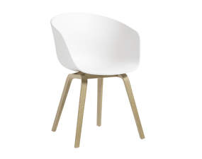Stolička AAC 22 Soaped Oak Veneer, white
