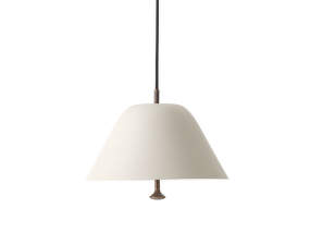 Závesné svietidlo Levitate 28, grey / bronzed brass