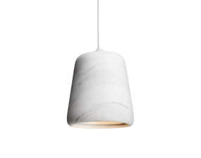 Závesné svietidlo Material Pendant, white marble