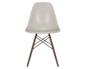 Stolička Eames DSW, pebble / dark maple