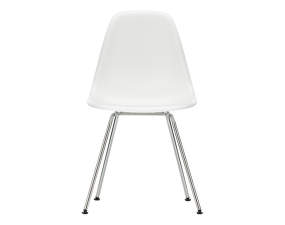 Stolička Eames DSX, chrome/white