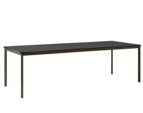Stôl Drip HW60, bronzed / black laminate