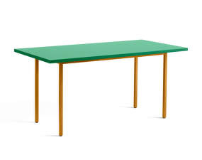Jedálenský stôl Two-Colour 160 cm, ochre/green