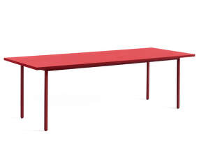 Jedálenský stôl Two-Colour 240 cm, maroon red/red