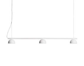 Závesná lampa Blush rail 3, matt white