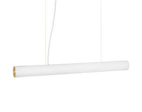 Závesná lampa Vuelta 100, white/brass