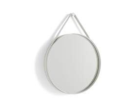 Zrkadlo Strap Mirror 50cm, light grey
