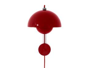 Nástenná lampa Flowerpot VP8, vermilion red