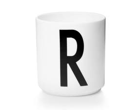 Hrnček s písmenom R, white