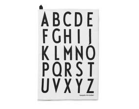 Kuchynská utierka Design Letters, sada 2 ks, white