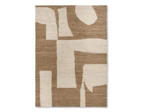 Koberec Piece Rug 200x300, off-white / toffee