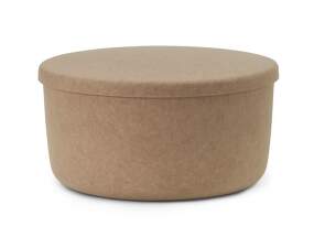 Pouf Hide Storage Large, sand