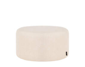 Pouf Folk Low, cream beige