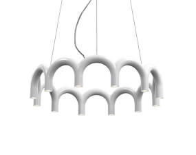 Závesné svietidlo Arch Circle 98, white
