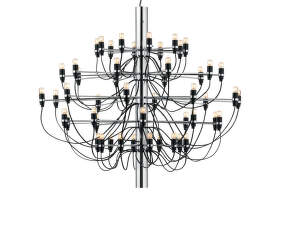 Luster 2097/50 Clear Bulbs, chrome