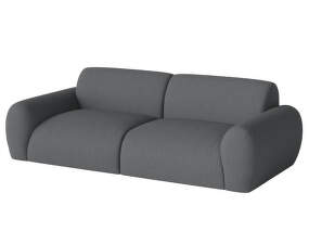 Dvojmiestna pohovka Núvol Small, dark grey