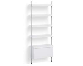Policový systém Pier kombinácia 121, white