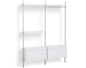 Policový systém Pier kombinácia 1072, white