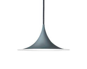 Závesná lampa Semi 47, glossy anthracite grey