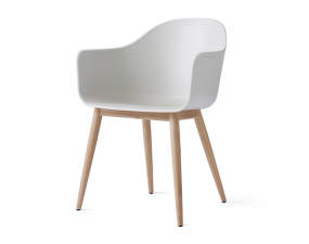 Stolička Harbour Chair Wood, white / natural oak