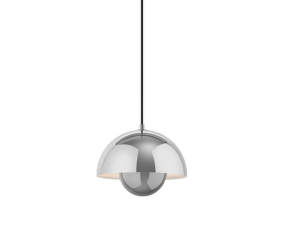 Závesná lampa Flowerpot VP1, chrome-plated