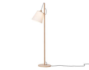 Stojacia lampa Pull, white/oak