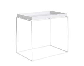 Stolík Tray Side Table Rectangular 40x60, white