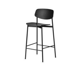 Barová stolička Today Bar Stool H65, black oak/black