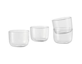 Poháre Corky Glasses, nízke clear, set 4 ks