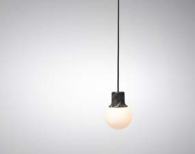 Závesné svetlo Mass light, nero marquina marble