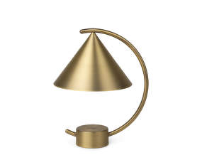 Prenosná lampa Meridian, brass