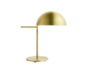 Stolná lampa Aluna, brass plated iron