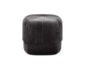 Pouf Circus small, grey