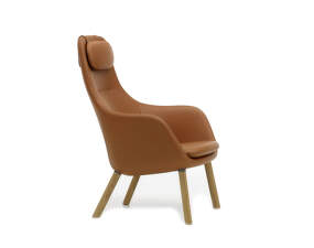 Kreslo HAL Lounge Chair, Leather Premium cognac