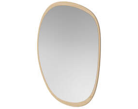 Zrkadlo Elope 119 cm, white pigmented oiled oak