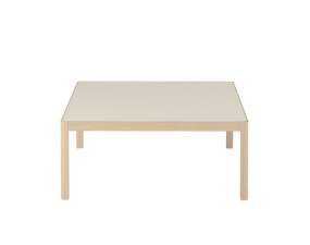 Konferenčný stolík Workshop 86x86, warm grey linoleum / oak