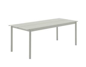 Stôl Linear Steel Table 200 cm, grey