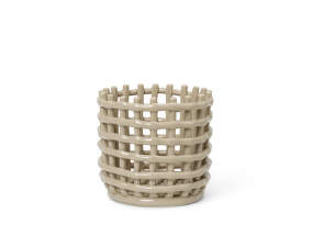 Organizér Ceramic Basket Small, cashmere