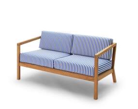 Pohovka Virkelyst 2-seater, sea blue stripe