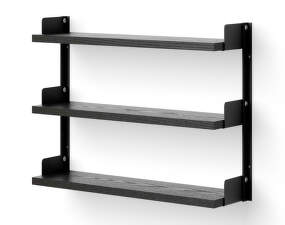 Polica Tea Shelf, black ash/black